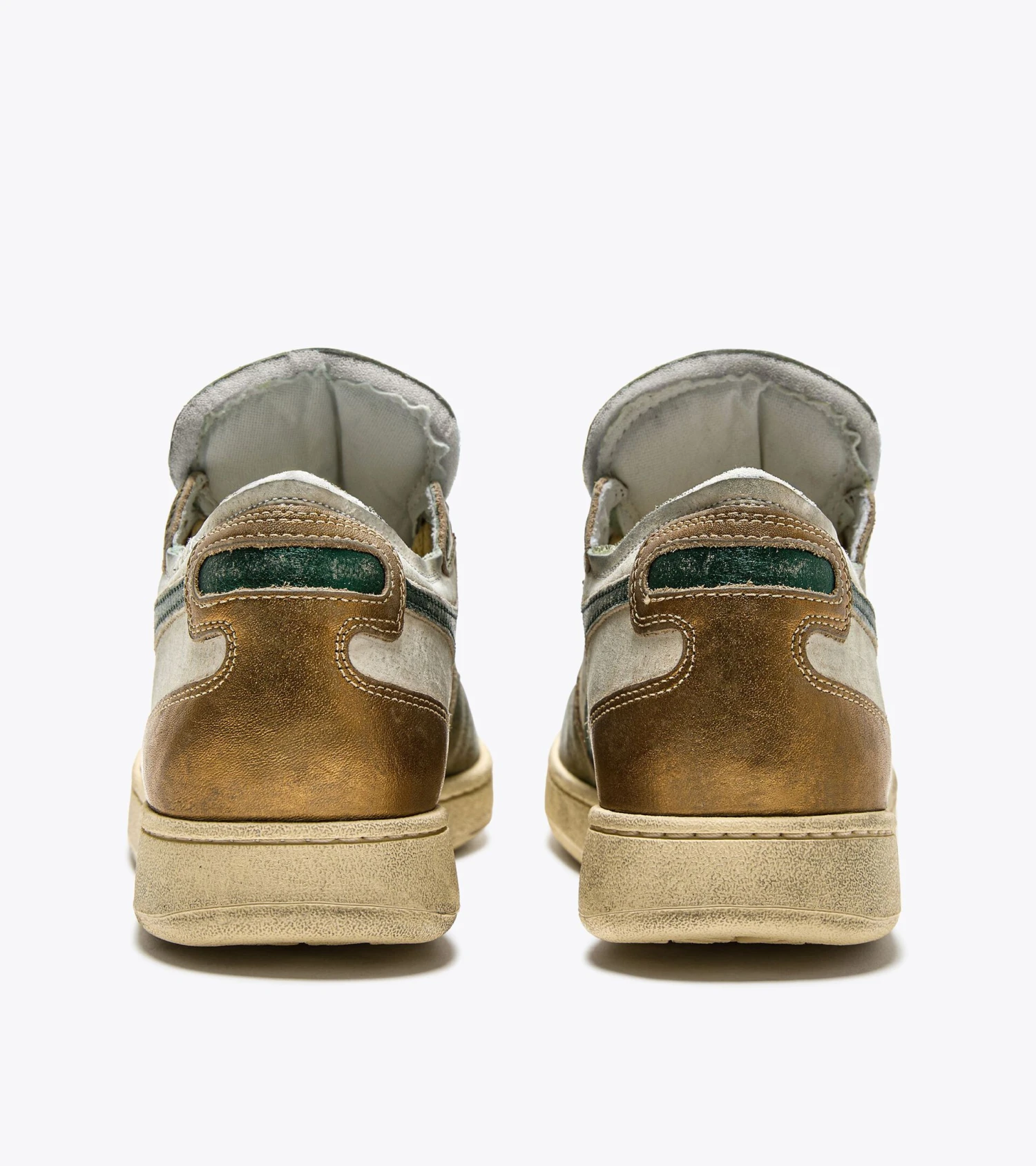 Diadora MI BASKET ROW CUT METAL PIGSKIN USED WN - Image 3