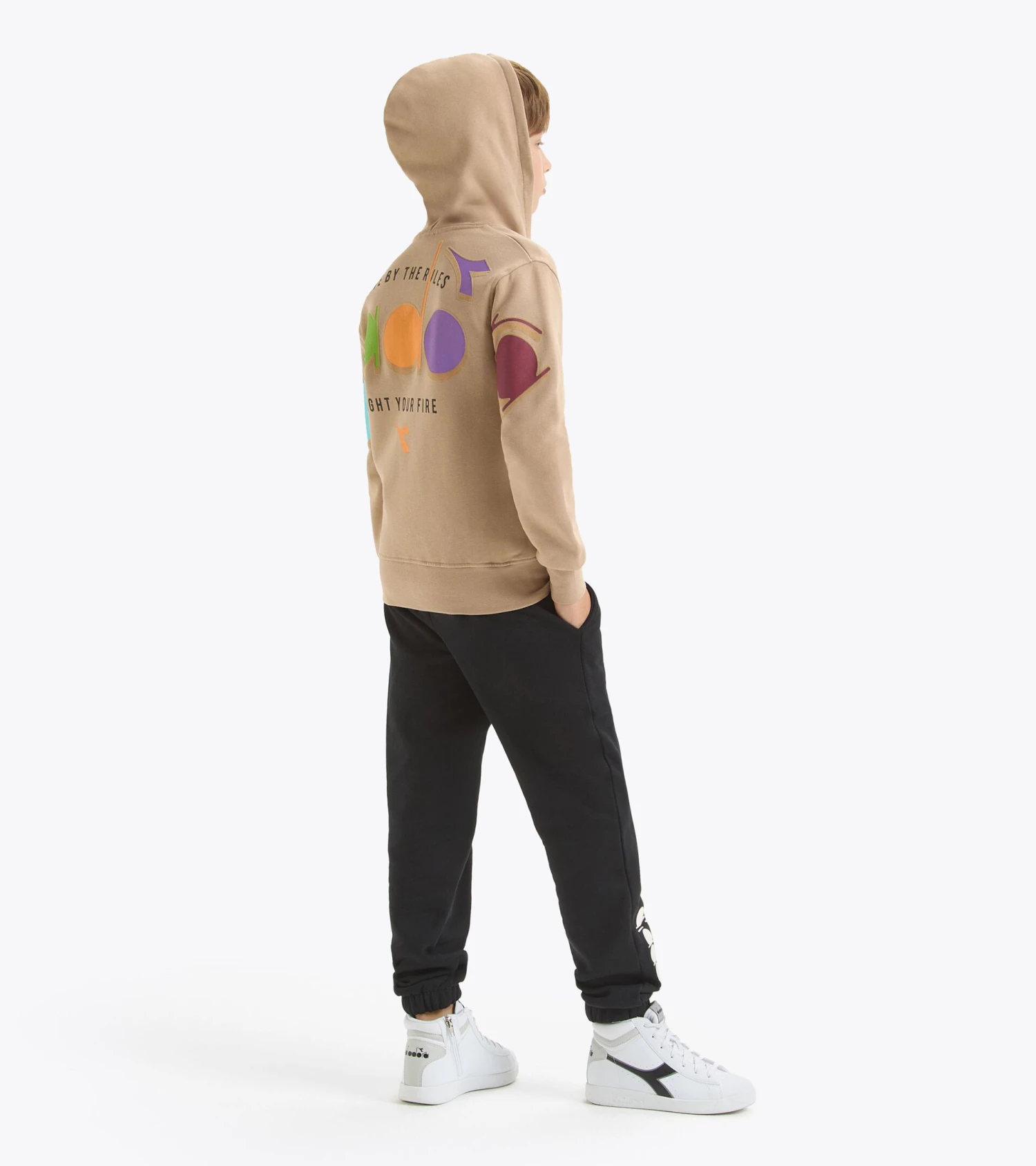 Diadora JB.HOODIE FZ BOLD LOGO - Image 3