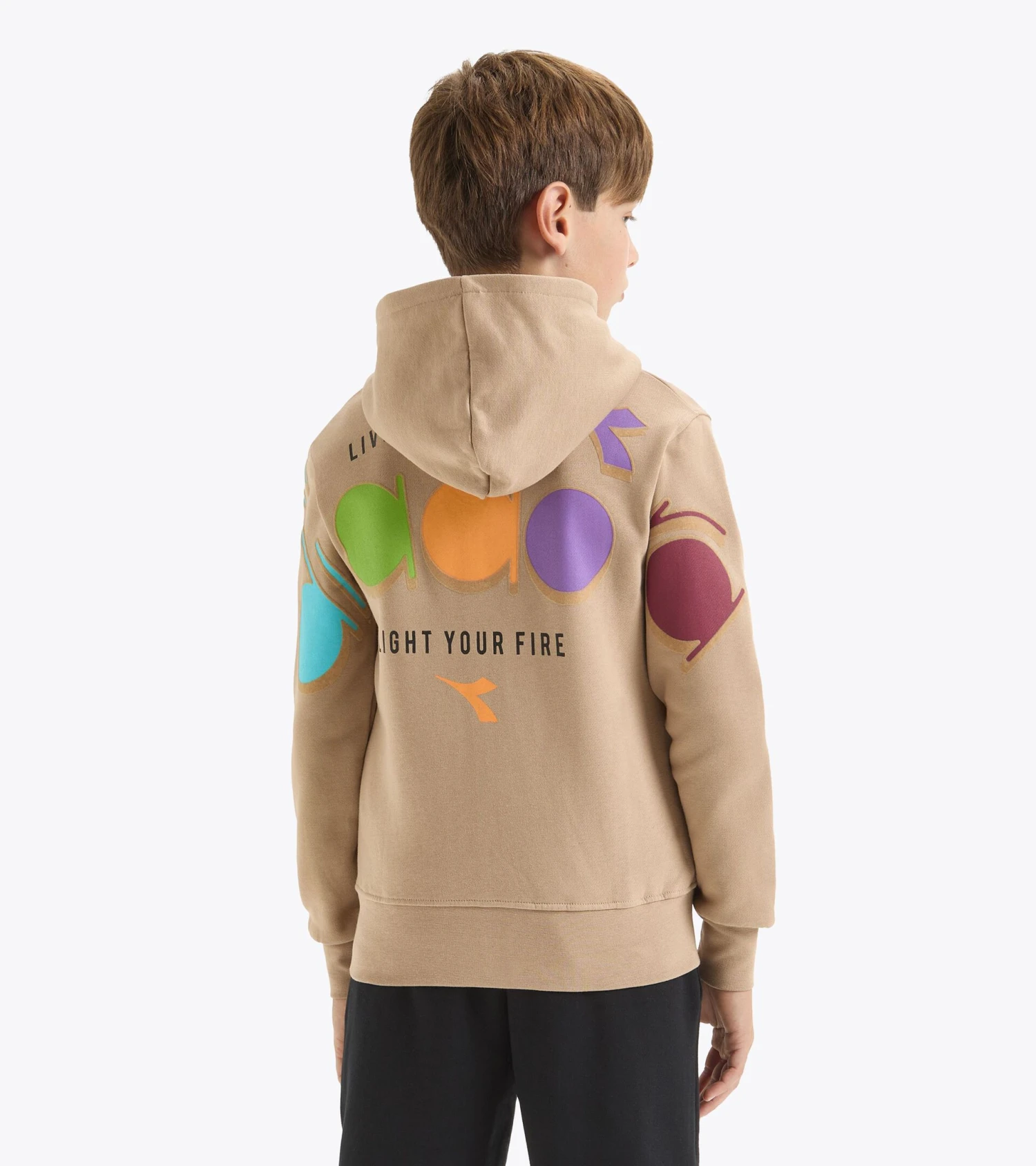 Diadora JB.HOODIE FZ BOLD LOGO - Image 4